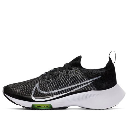 (GS) Nike Air Zoom Tempo Flyknit 'Black White Volt' CJ2102-001
