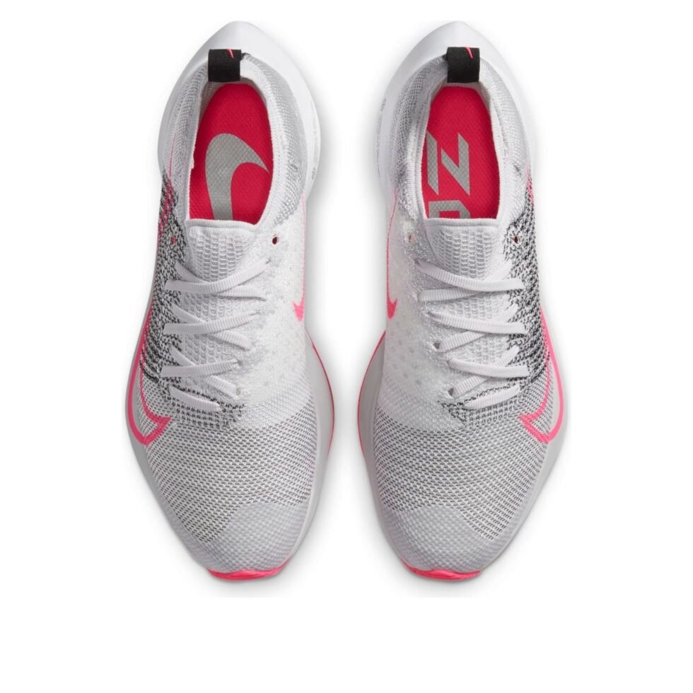 (GS) Nike Air Zoom Tempo Flyknit 'Vast Grey Pink' CJ2102-019 - Image 4