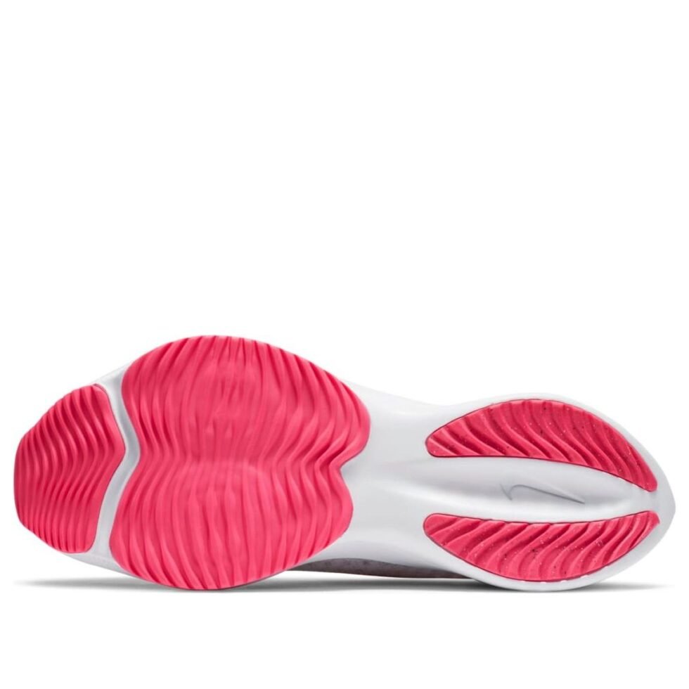 (GS) Nike Air Zoom Tempo Flyknit 'Vast Grey Pink' CJ2102-019 - Image 6