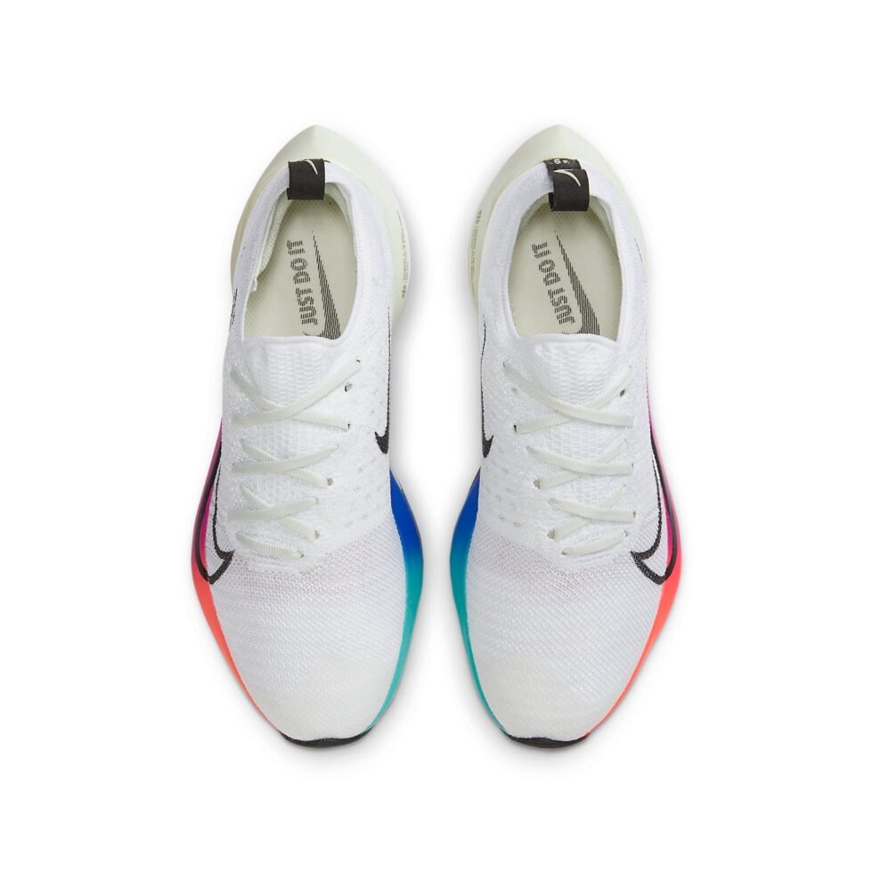 (GS) Nike Air Zoom Turbo Flyknit 'White Hyper Violet' CJ2102-100 - Image 4