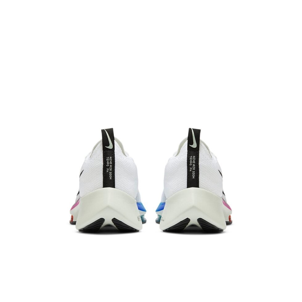 (GS) Nike Air Zoom Turbo Flyknit 'White Hyper Violet' CJ2102-100 - Image 5