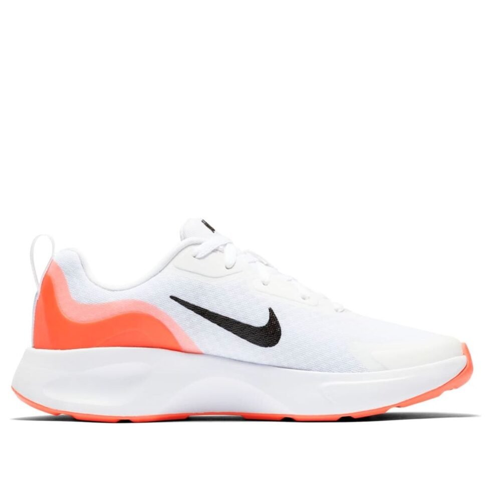 (GS) Nike Wearallday 'White Flash Crimson' CJ3816-100 - Image 2