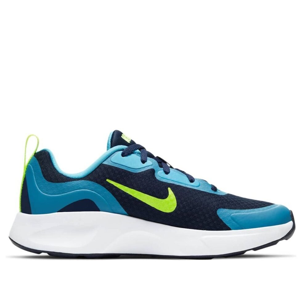 (GS) Nike Wearallday 'Midnight Navy Volt' CJ3816-400 - Image 2
