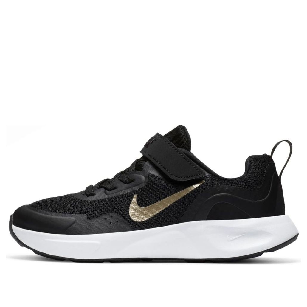 (PS) Nike Wearallday 'Black Metallic Gold' CJ3817-005