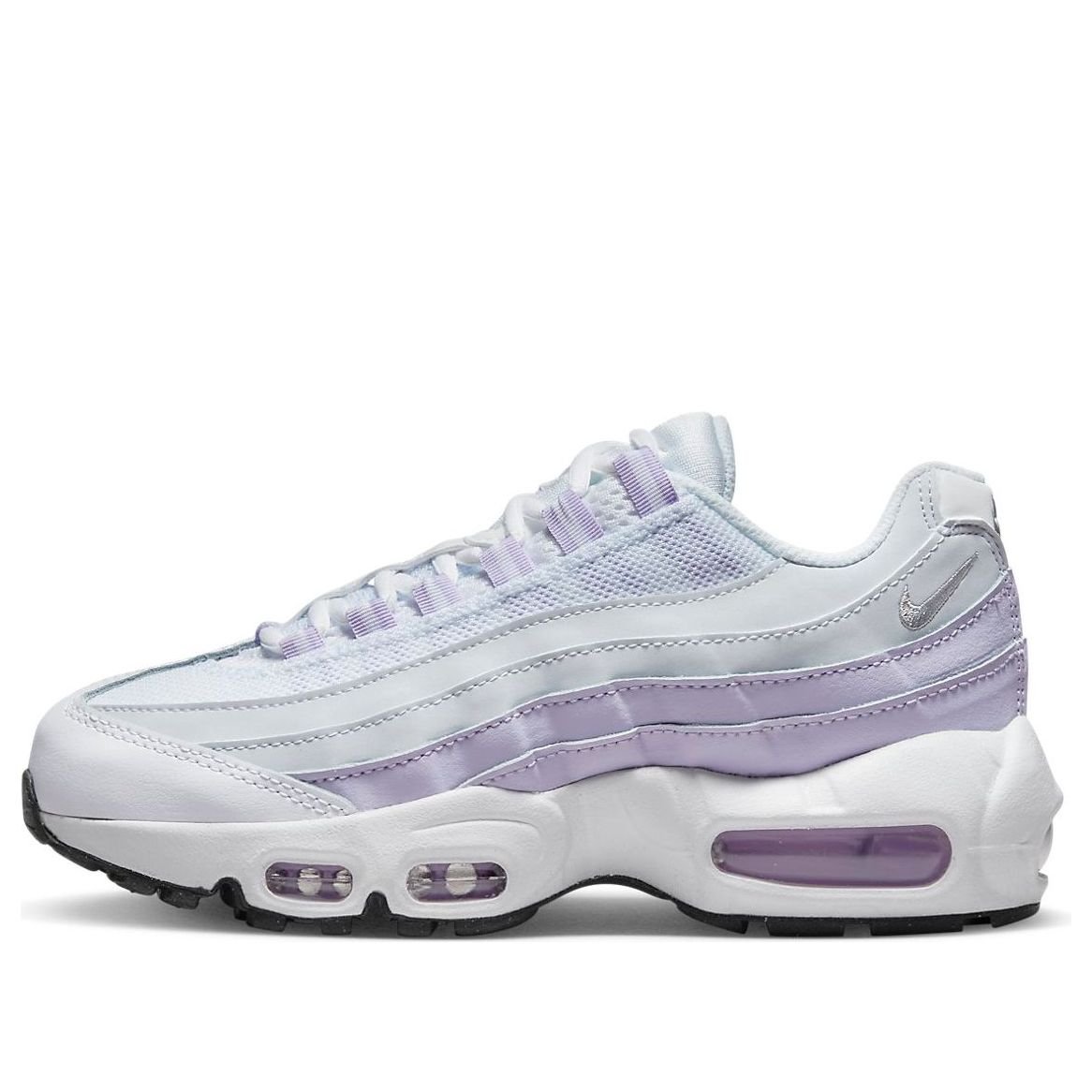 (GS) Nike Air Max 95 Recraft 'White Violet Frost' CJ3906-108