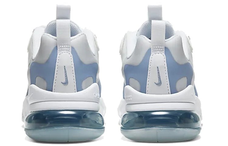 (GS) Nike Air Max 270 React SE 'White Indigo Fog' CJ4060-100 - Image 5
