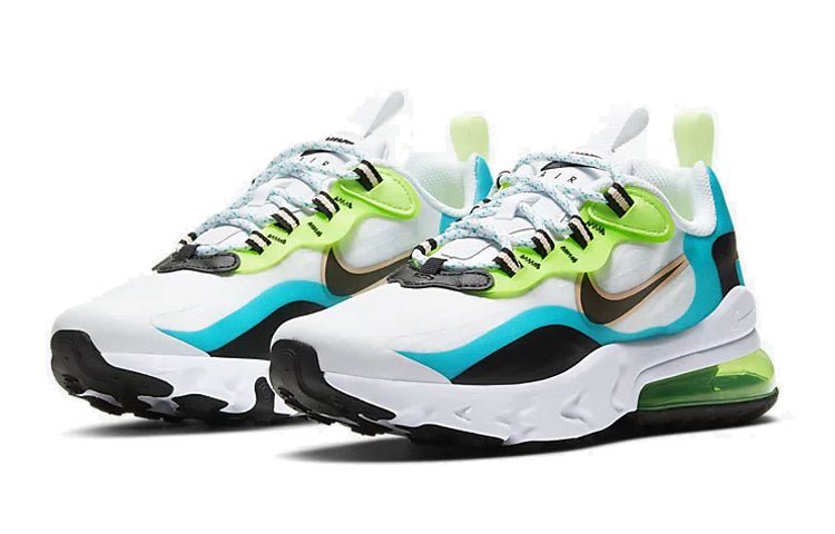 (GS) Nike Air Max 270 React SE 'Oracle Aqua' CJ4060-300 - Image 3