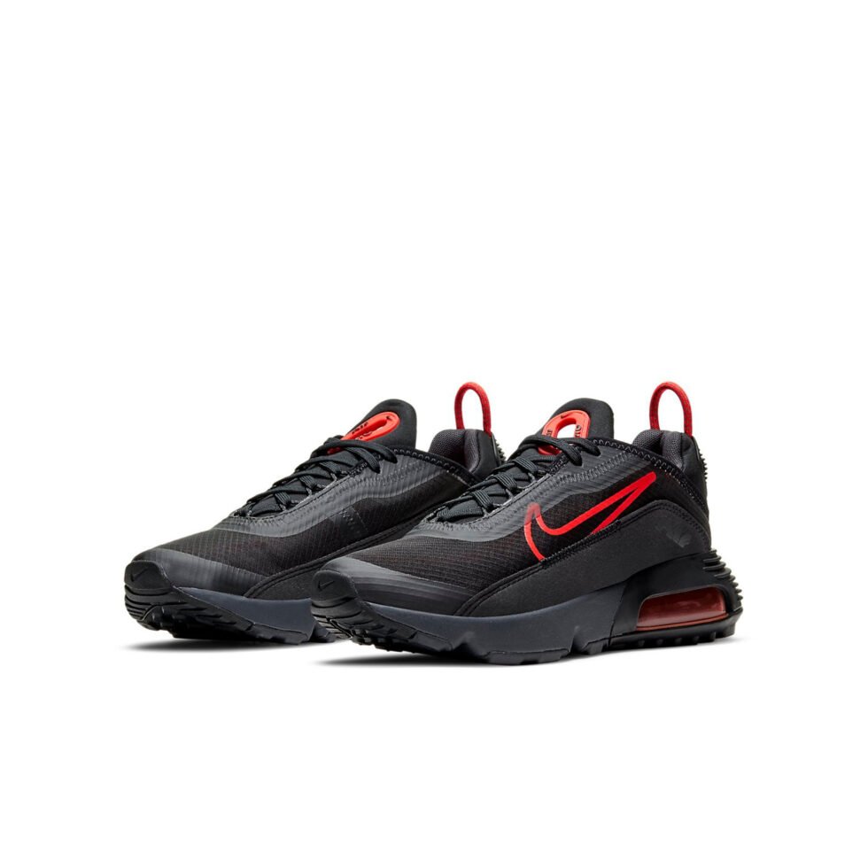 (GS) Nike Air Max 2090 'Black Crimson Red' CJ4066-007 - Image 3