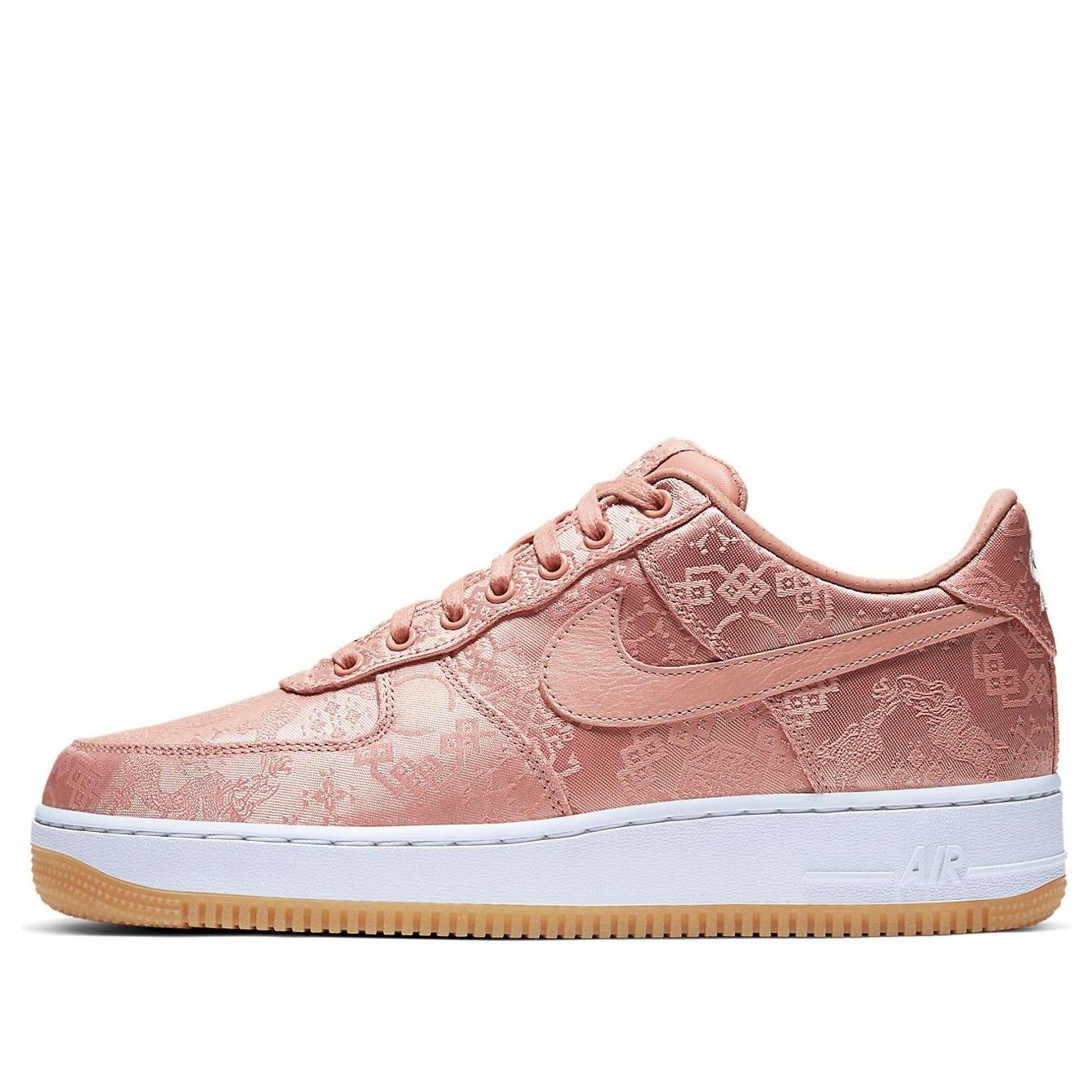 Nike x CLOT Air Force 1 Low Premium 'Rose Gold Silk' CJ5290-600