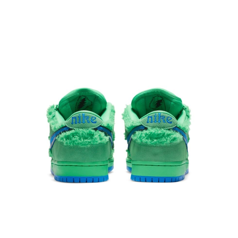 Nike x Grateful Dead SB Dunk Low 'Green Bear' CJ5378-300 - Image 5