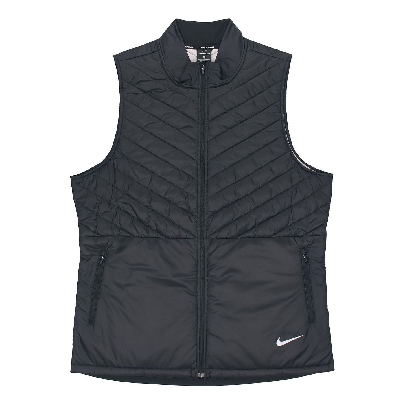 Men's Nike Aerolayer Running Black Vest CJ5478-010