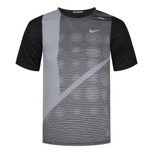 Nike Rise 365 Future Fast Running Short Sleeve Black Gray Blackgray CJ5689-010