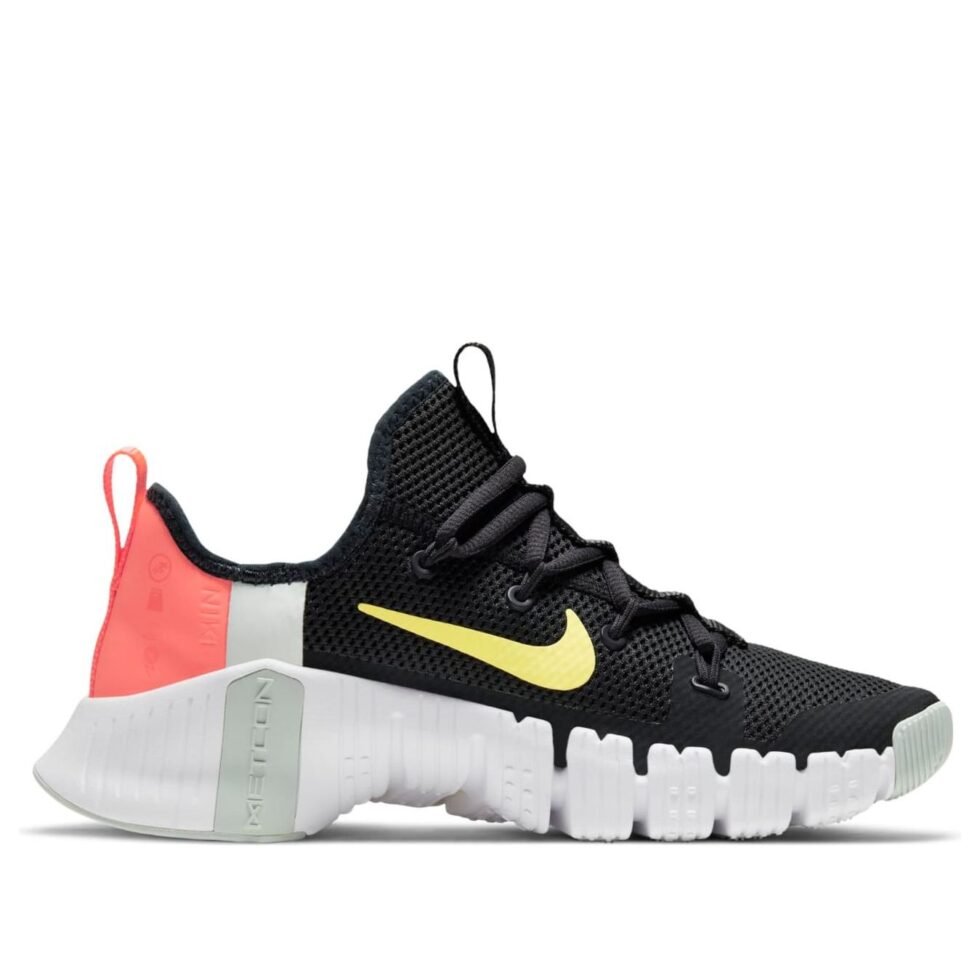 (WMNS) Nike Free Metcon 3 'Black Bright Mango' CJ6314-020 - Image 2