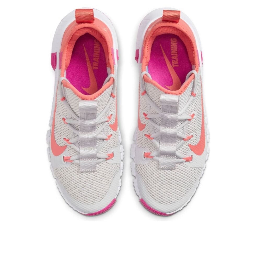 (WMNS) Nike Free Metcon 3 'Vast Grey Fire Pink' CJ6314-068 - Image 4