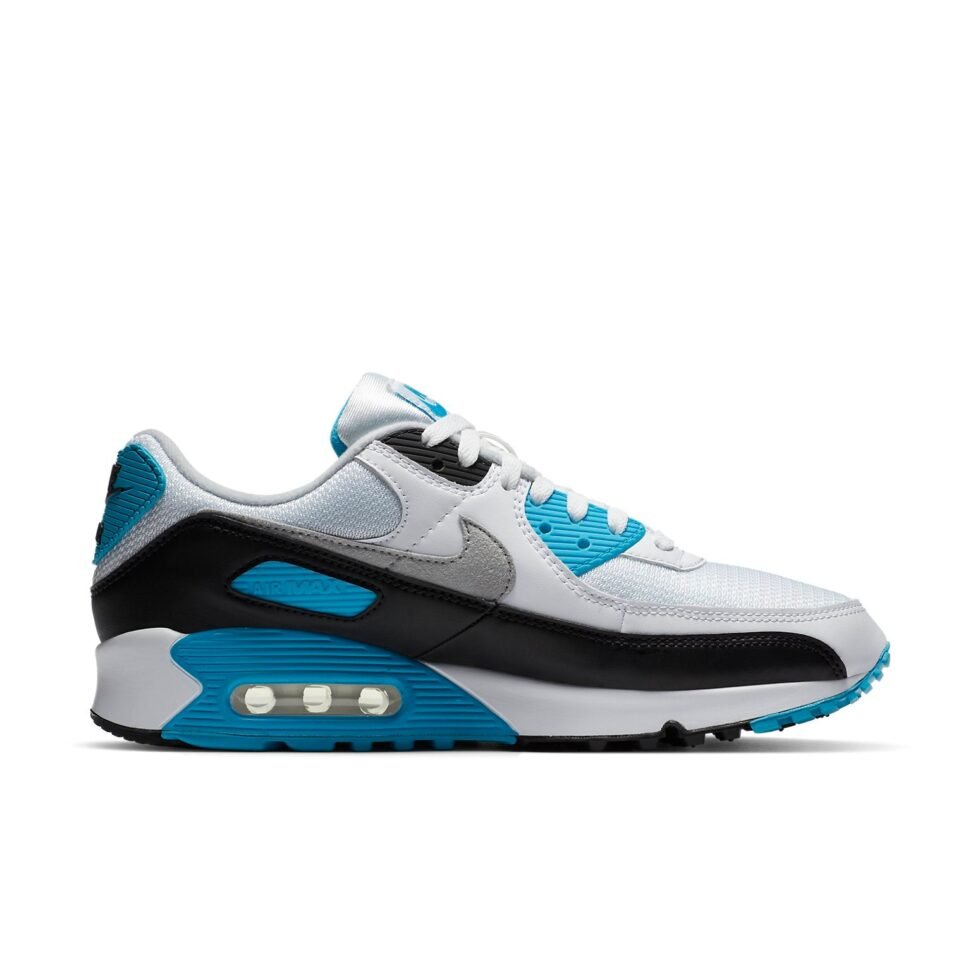 Nike Air Max 90 Retro 'Laser Blue' 2020 CJ6779-100 - Image 2