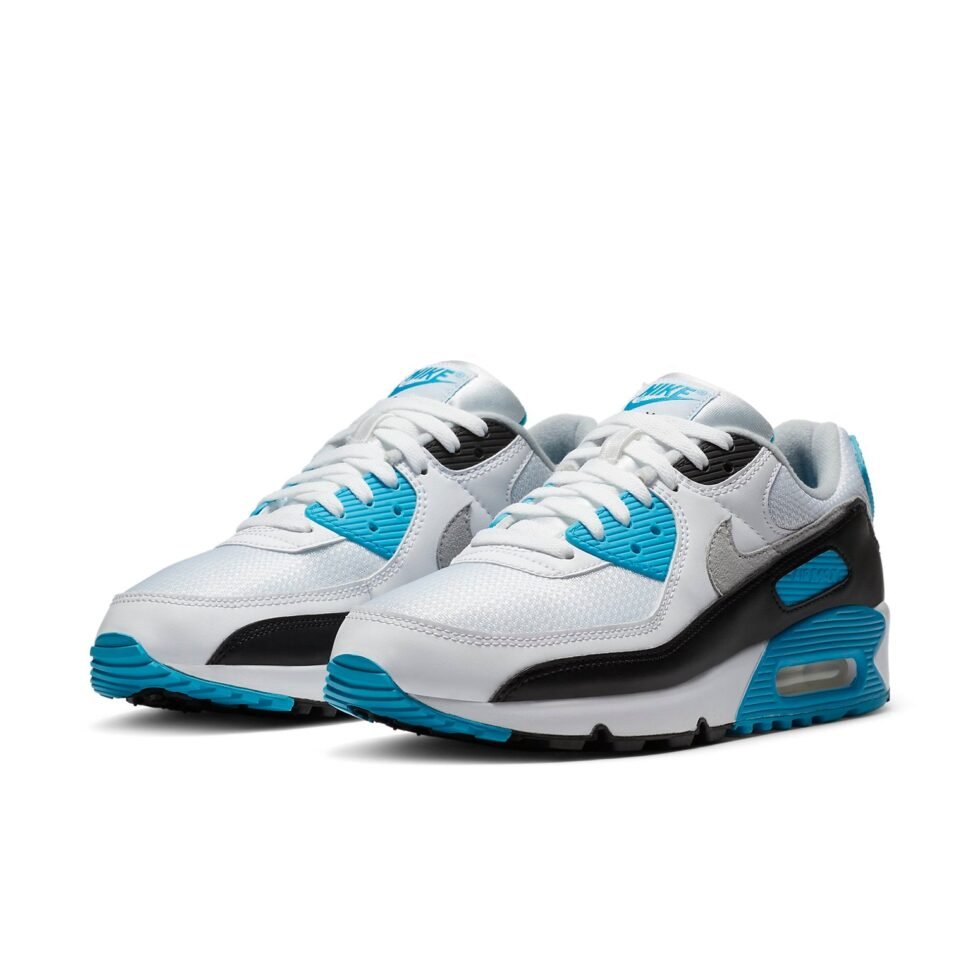 Nike Air Max 90 Retro 'Laser Blue' 2020 CJ6779-100 - Image 3