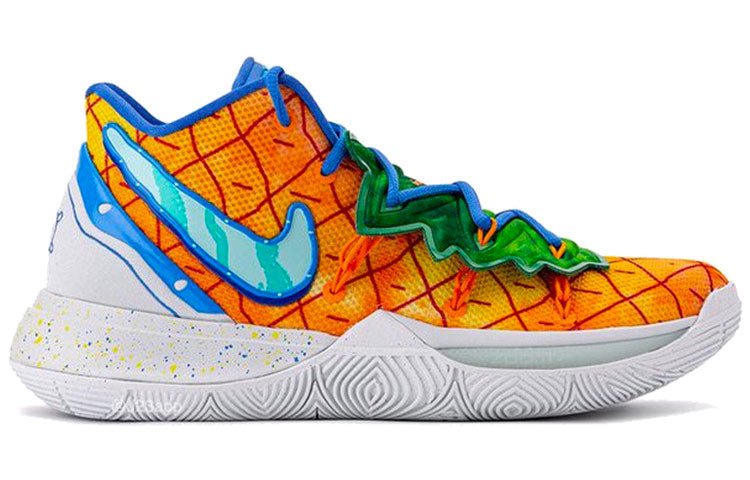 Nike x SpongeBob SquarePants Kyrie 5 'Pineapple House' CJ6951-800 - Image 3