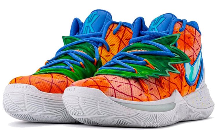 Nike x SpongeBob SquarePants Kyrie 5 'Pineapple House' CJ6951-800 - Image 4