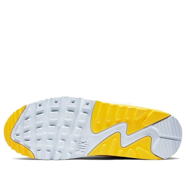Nike x Undefeated Air Max 90 'White Optic Yellow' CJ7197-101 - Image 5