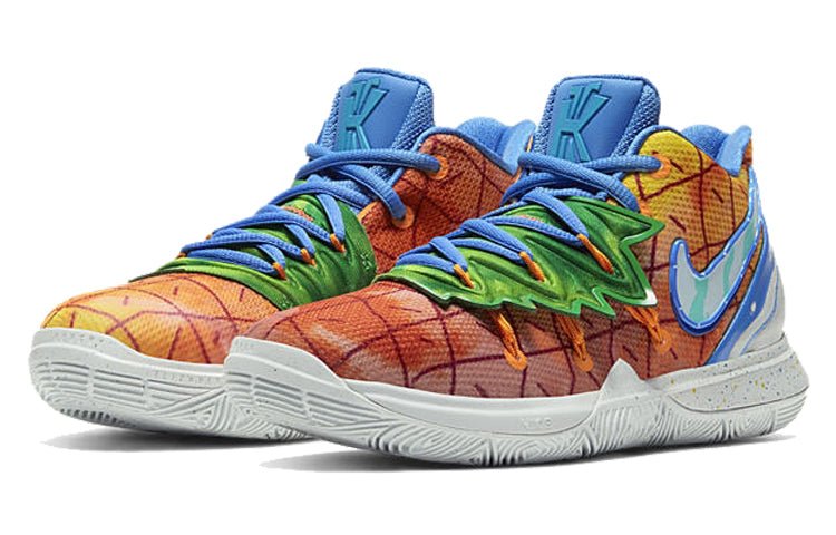 (GS) Nike SpongeBob SquarePants x Kyrie 5 'Pineapple House' CJ7227-800 - Image 3