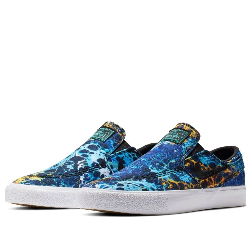 Nike Zoom Janoski Slip On RM Premium SB 'Lava Lamp' CJ7760-900 - Image 3