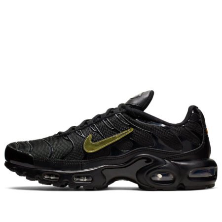 Nike Air Max Plus 'Removable Swoosh - Black Gold' CJ9696-001