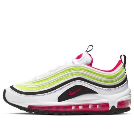 (GS) Nike Air Max 97 'White Rush Pink Volt' CJ9978-100