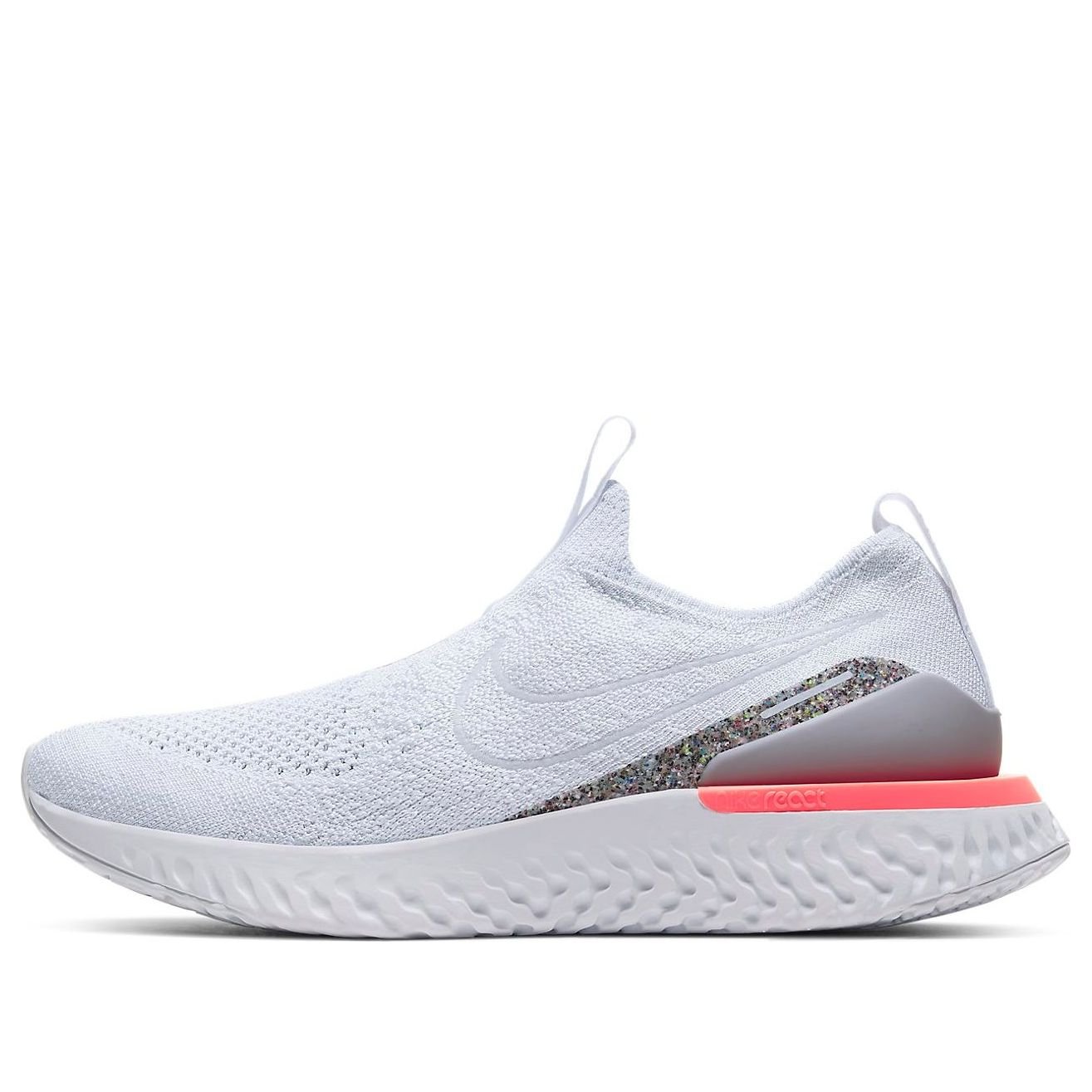(WMNS) Nike Epic Phantom React Flyknit AW 'Icon Clash - White Lava Glow' CK0089-100