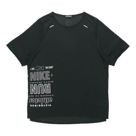 Nike Rise 365 Future Fast Nike Run Running Short Sleeve Black CK0678-010