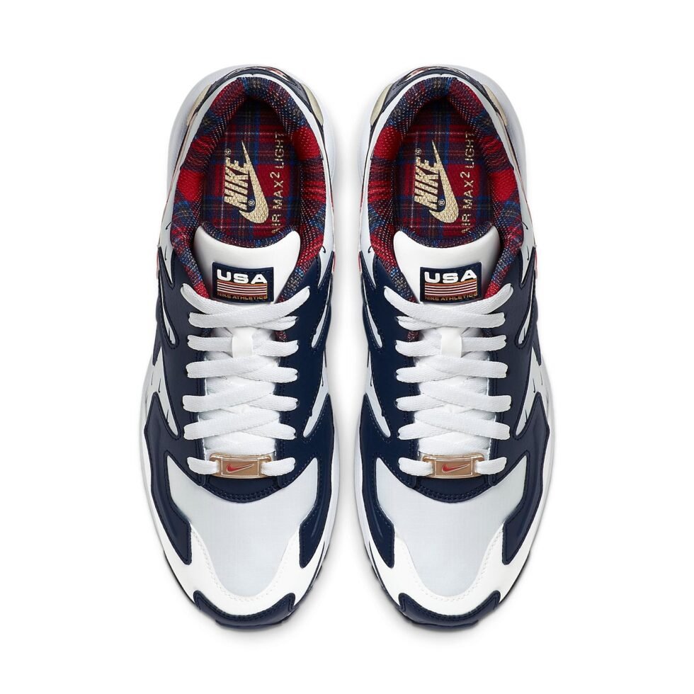 Nike Air Max 2 Light 'USA' CK0848-100 - Image 4