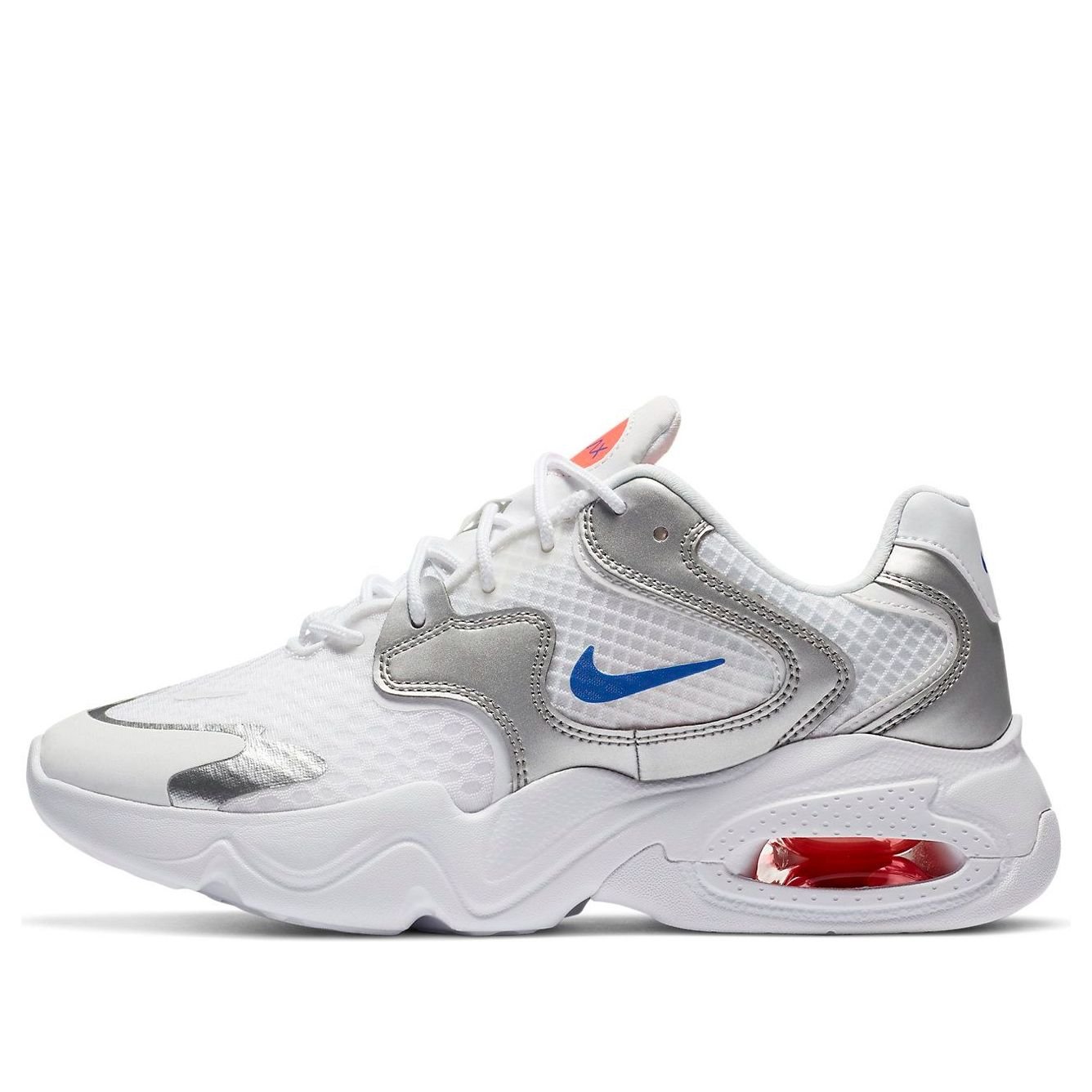 (WMNS) Nike Air Max 2X 'White Metallic Silver' CK2947-102