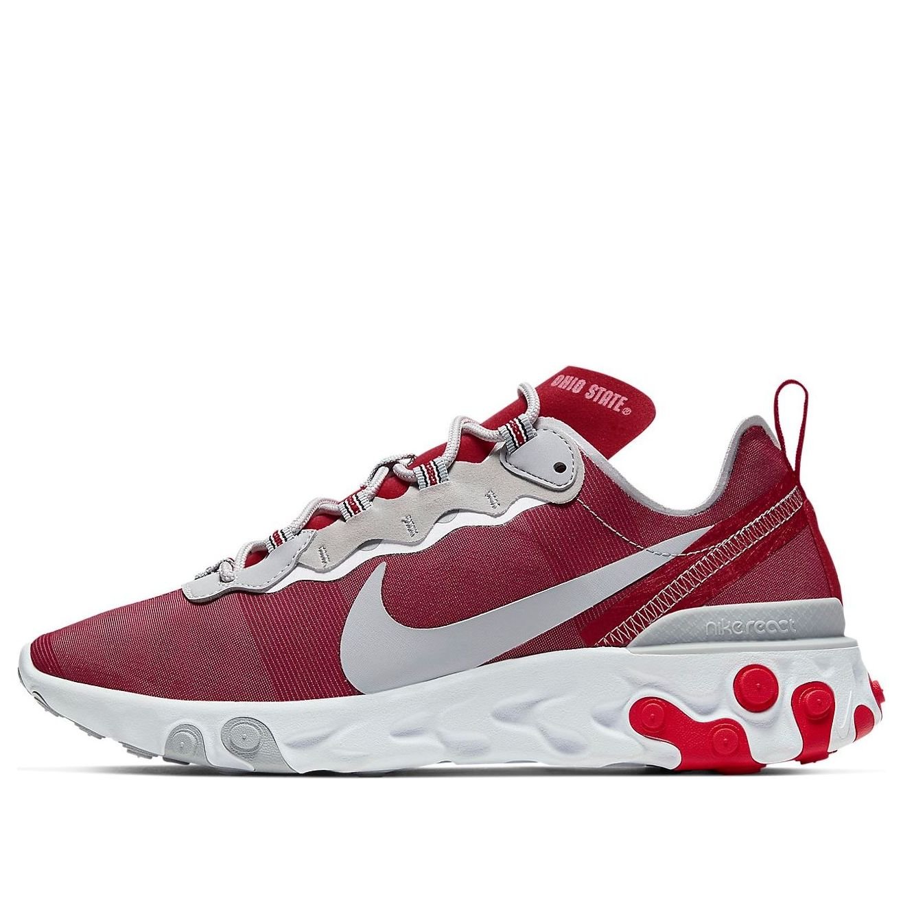 Nike React Element 55 'Ohio State Buckeyes' CK4798-600