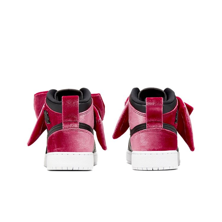 (GS) Air Jordan 1 Mid Bow XLD 'Noble Red' CK5678-006 - Image 4