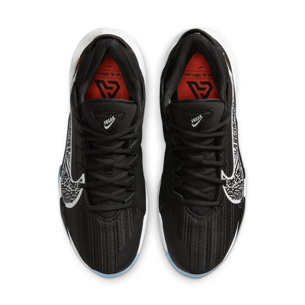 Nike Zoom Freak 2 EP 'Black White' CK5825-001 - Image 4
