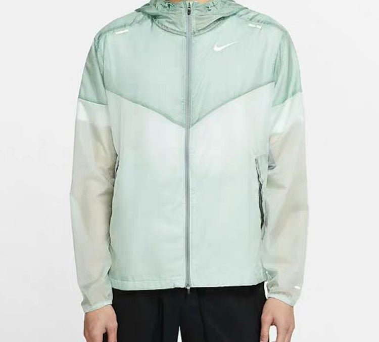 Nike WINDRUNNER Woven hooded Running Jacket Mint Green CK6342-321 - Image 3