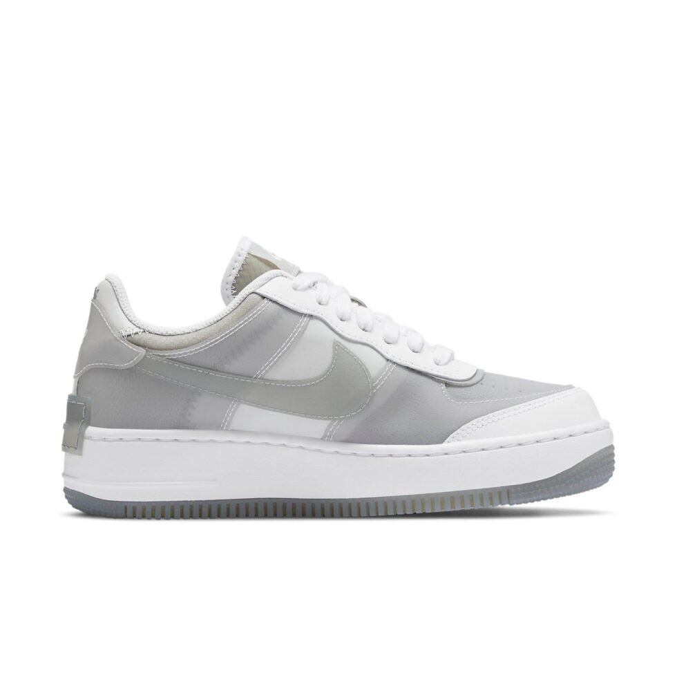 (WMNS) Nike Air Force 1 Shadow SE 'Particle Grey' CK6561-100 - Image 2