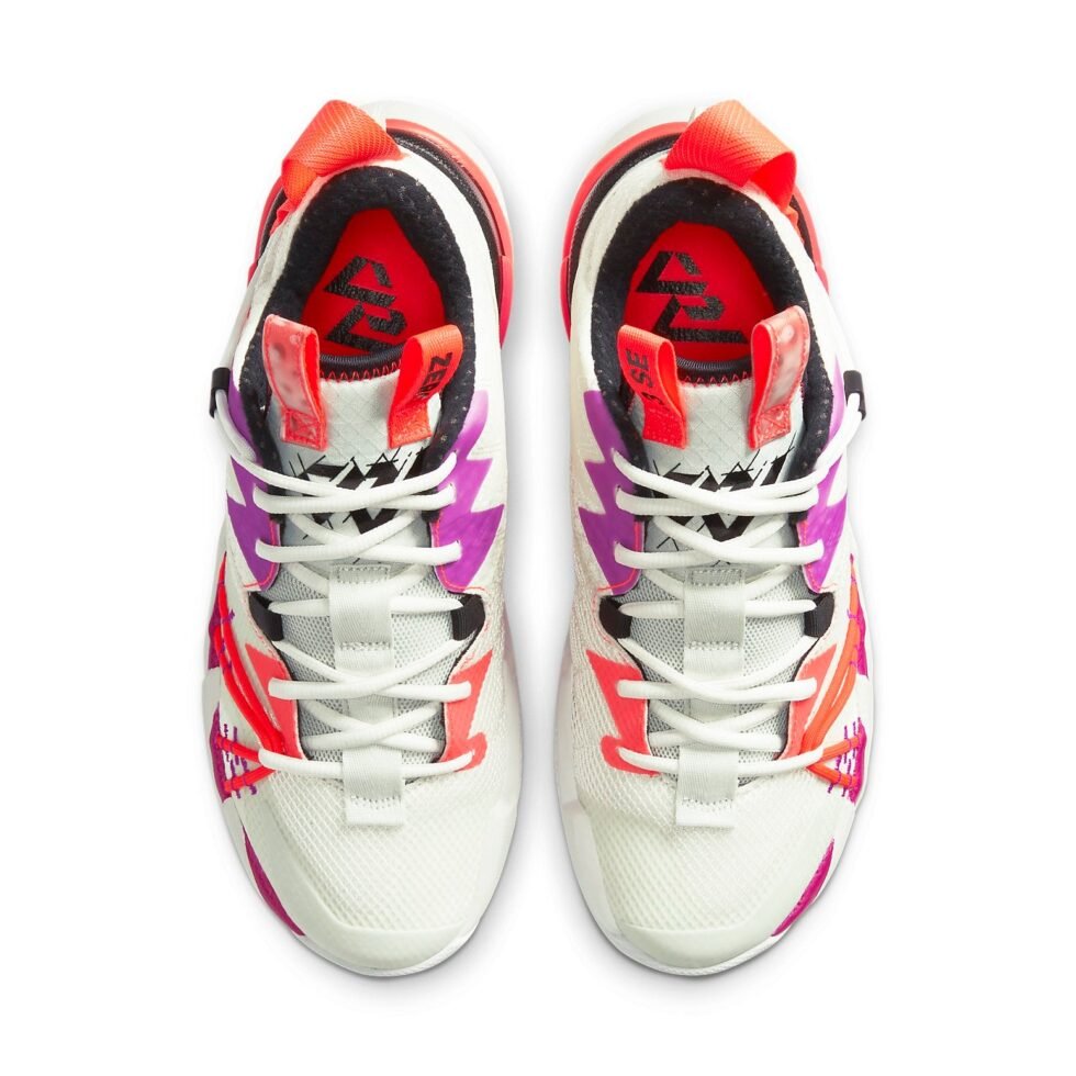 Air Jordan Why Not Zer0.3 SE PF 'Flash Crimson' CK6612-101 - Image 4