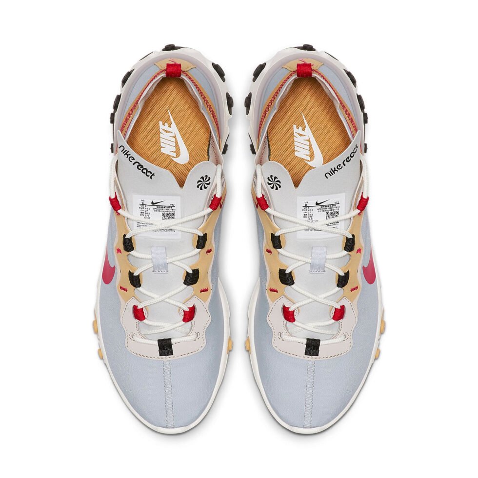 Nike React Element 55 'Platinum Club Gold' CK6682-001 - Image 4