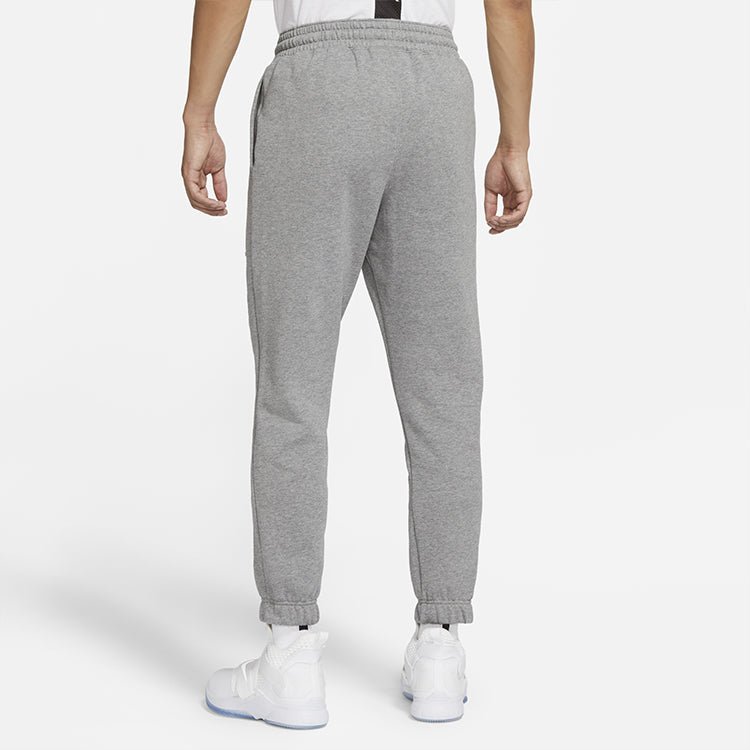 Nike LeBron Fleece Stay Warm Casual Sports Long Pants Gray CK6788-091 - Image 4