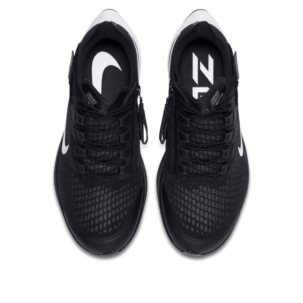 Nike Air Zoom Pegasus 37 FlyEase Extra Wide 'Black' CK8446-003 - Image 4