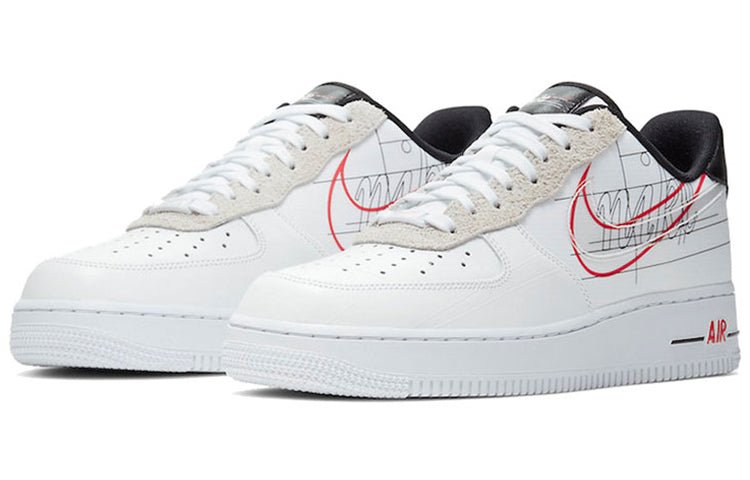Nike Air Force 1 Low 'Script Swoosh' CK9257-100 - Image 3
