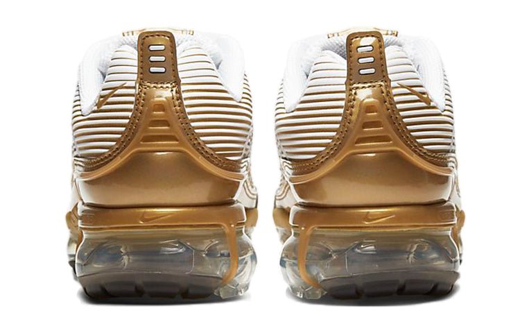 (WMNS) Nike Air VaporMax 360 'White Metallic Gold' CK9670-101 - Image 5