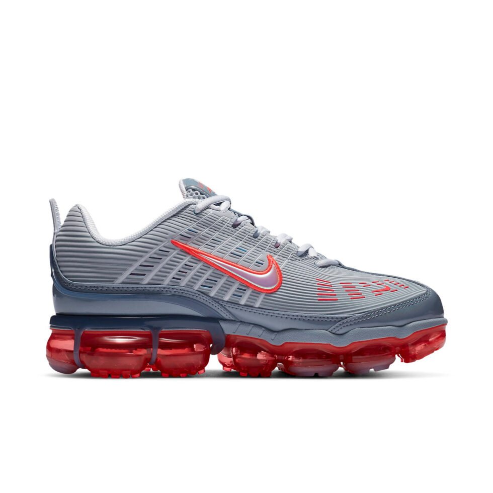 Nike Air VaporMax 360 'Grey Flash Crimson' CK9671-002 - Image 2