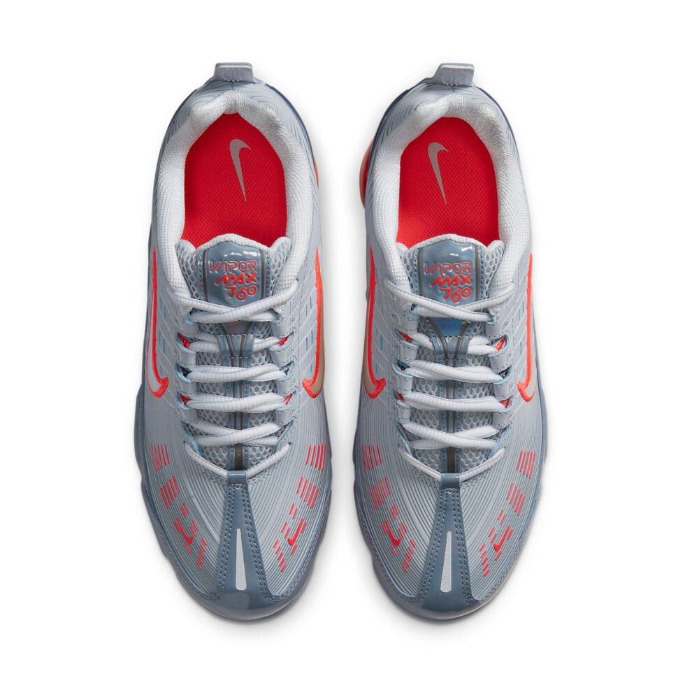 Nike Air VaporMax 360 'Grey Flash Crimson' CK9671-002 - Image 4