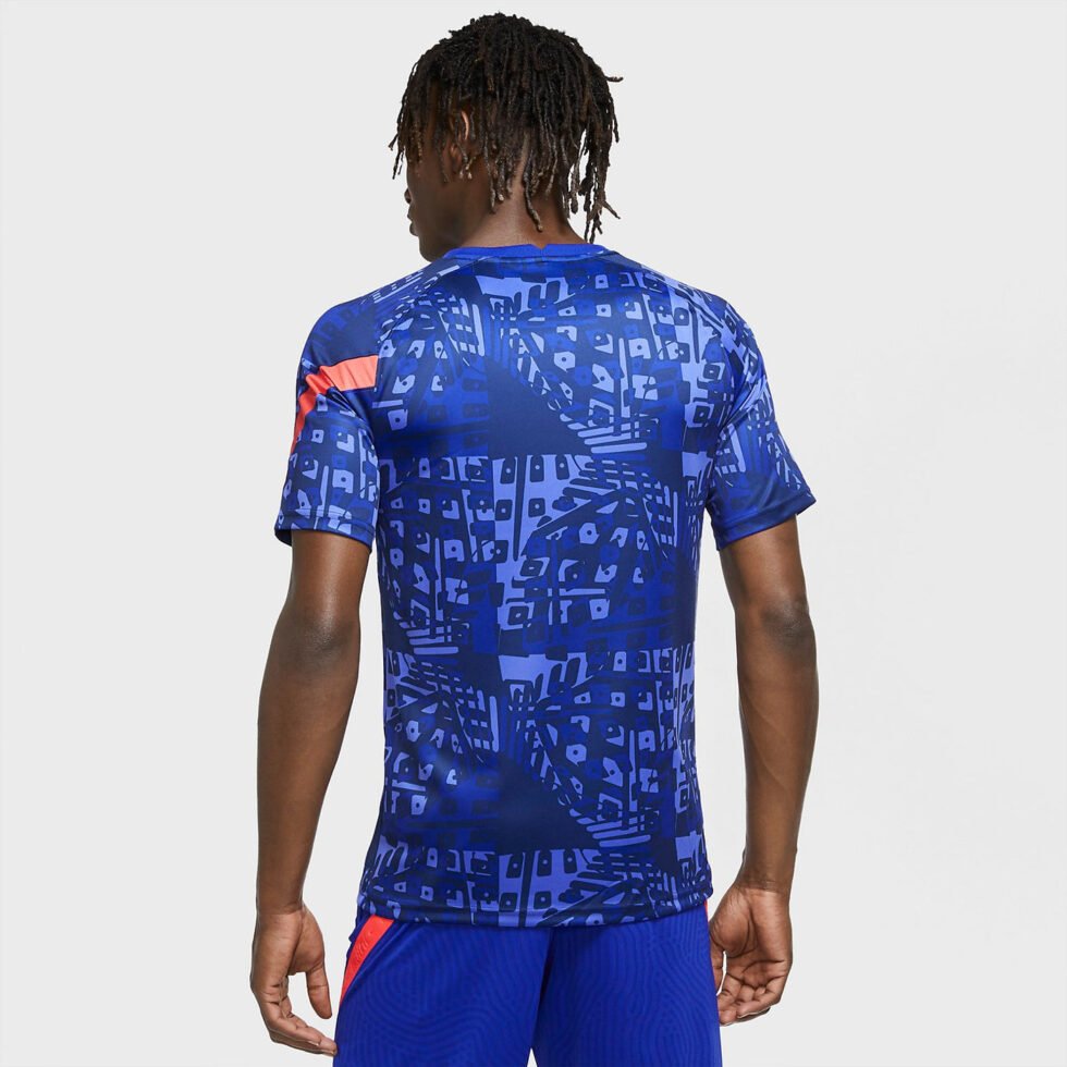 Nike Chelsea Pre-Match Jersey 'Navy' CK9713-472 - Image 2