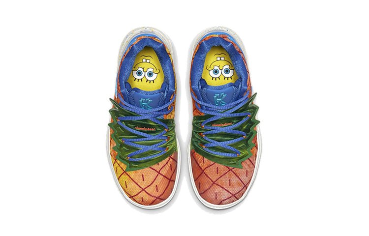 (PS) Nike SpongeBob SquarePants x Kyrie 5 'Pineapple House' CN4501-800 - Image 3