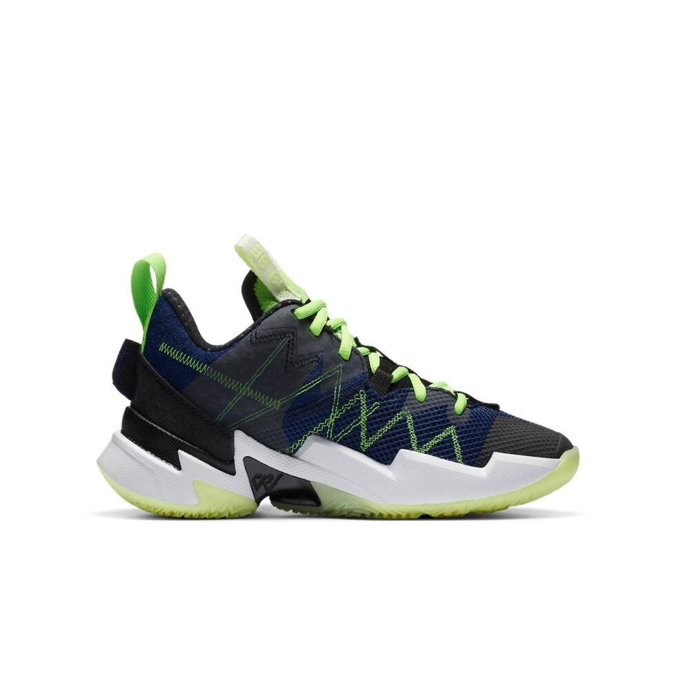 (GS) Air Jordan Why Not Zer0.3 SE 'Lime Blue Void' CN8107-003 - Image 2