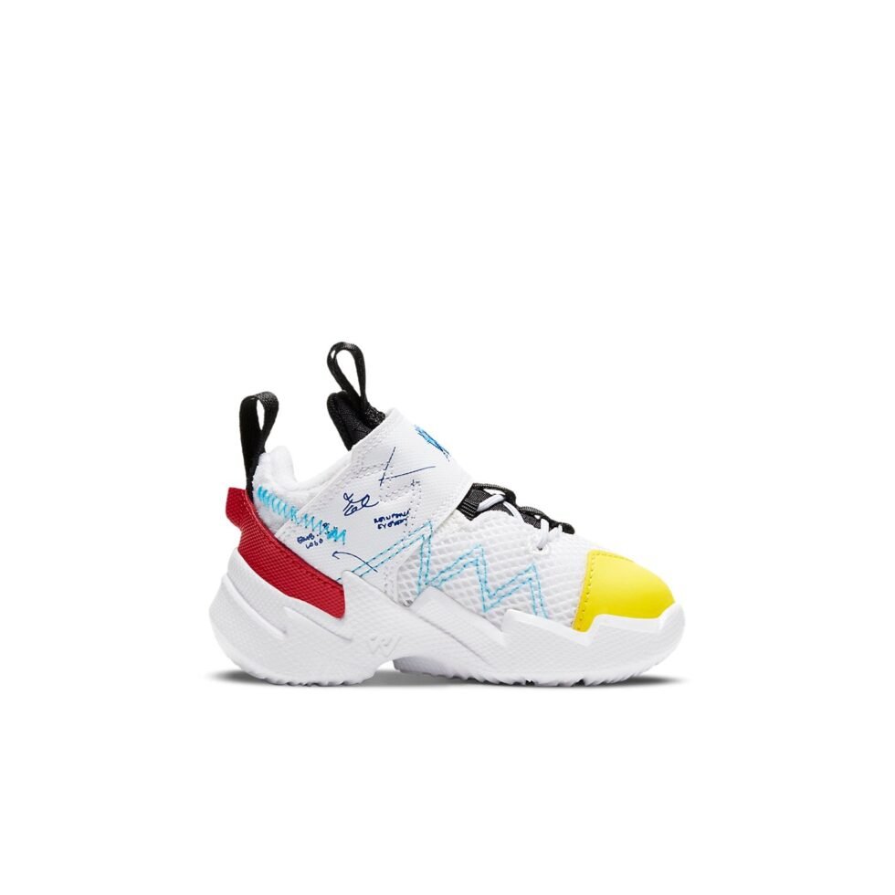 (TD) Air Jordan Why Not Zer03 SE 3 'White Yellow Red' CN8109-100 - Image 2