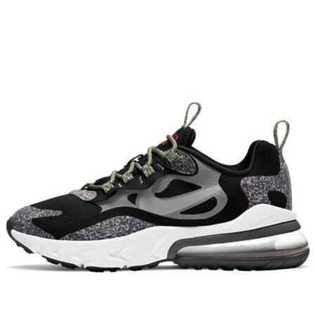 (GS) Nike Air Max 270 React SE 'Grind Black' CN8282-001