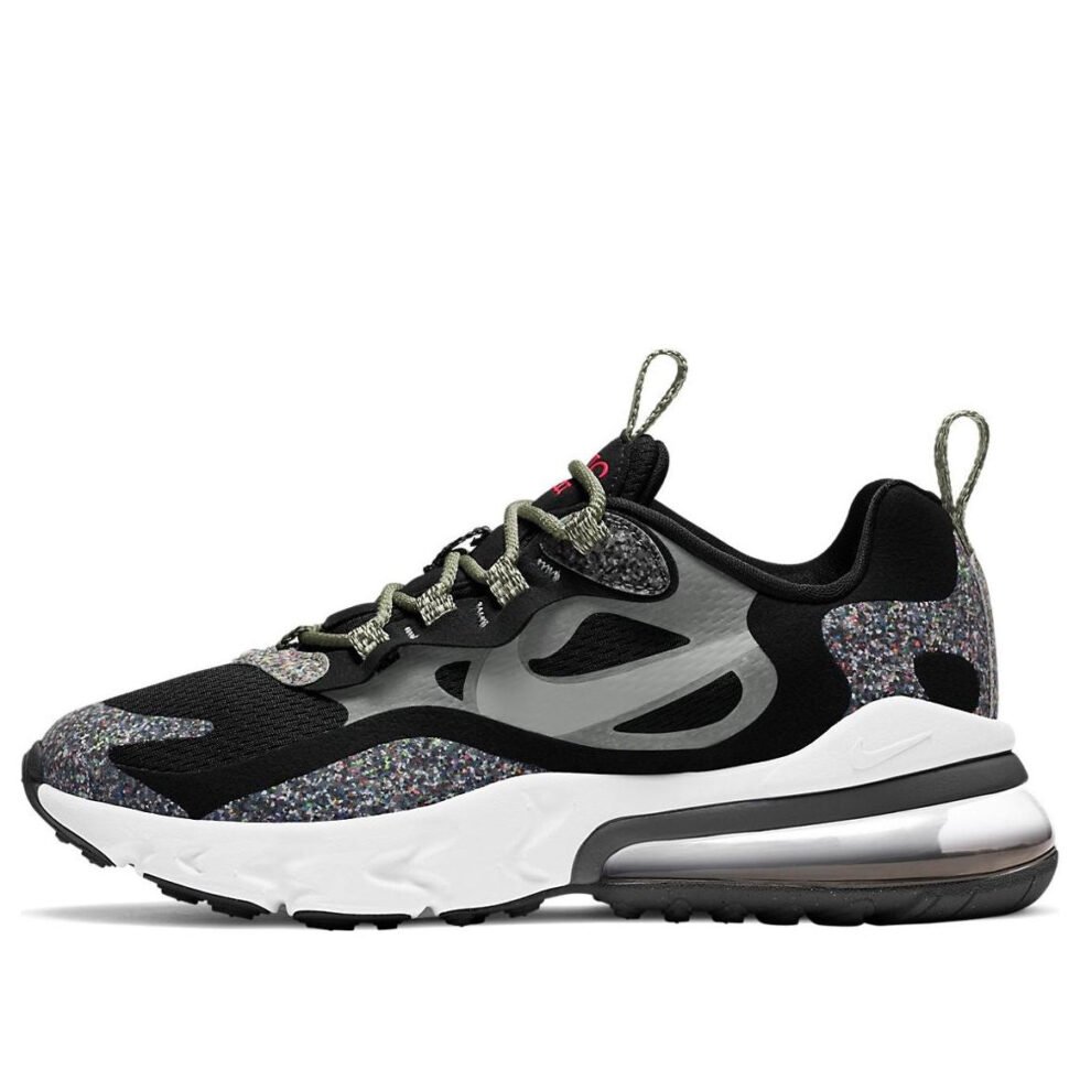 (GS) Nike Air Max 270 React SE 'Grind Black' CN8282-001